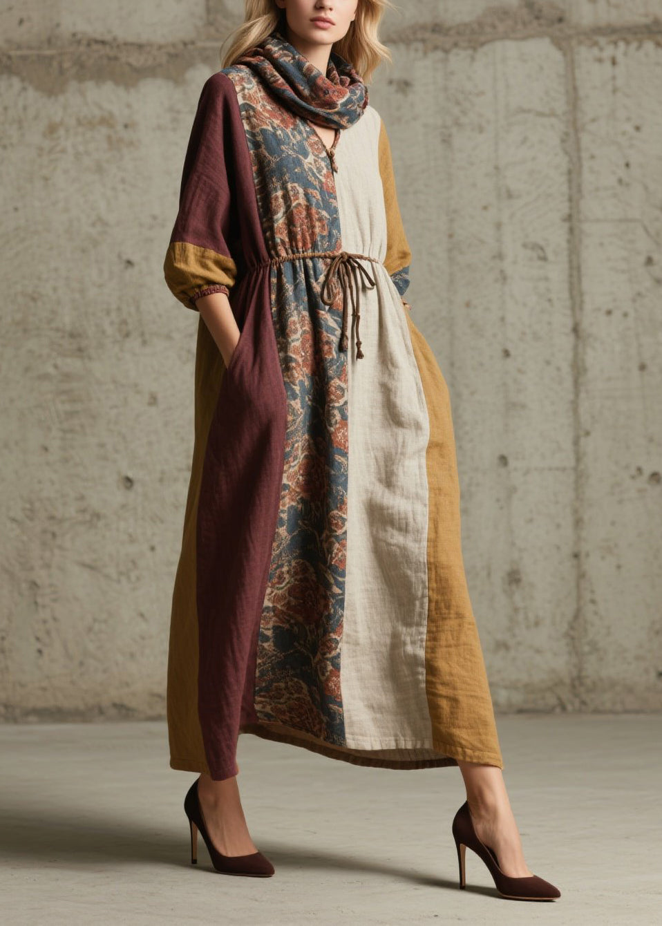 Classic Vintage Dress with a Flattering Fit