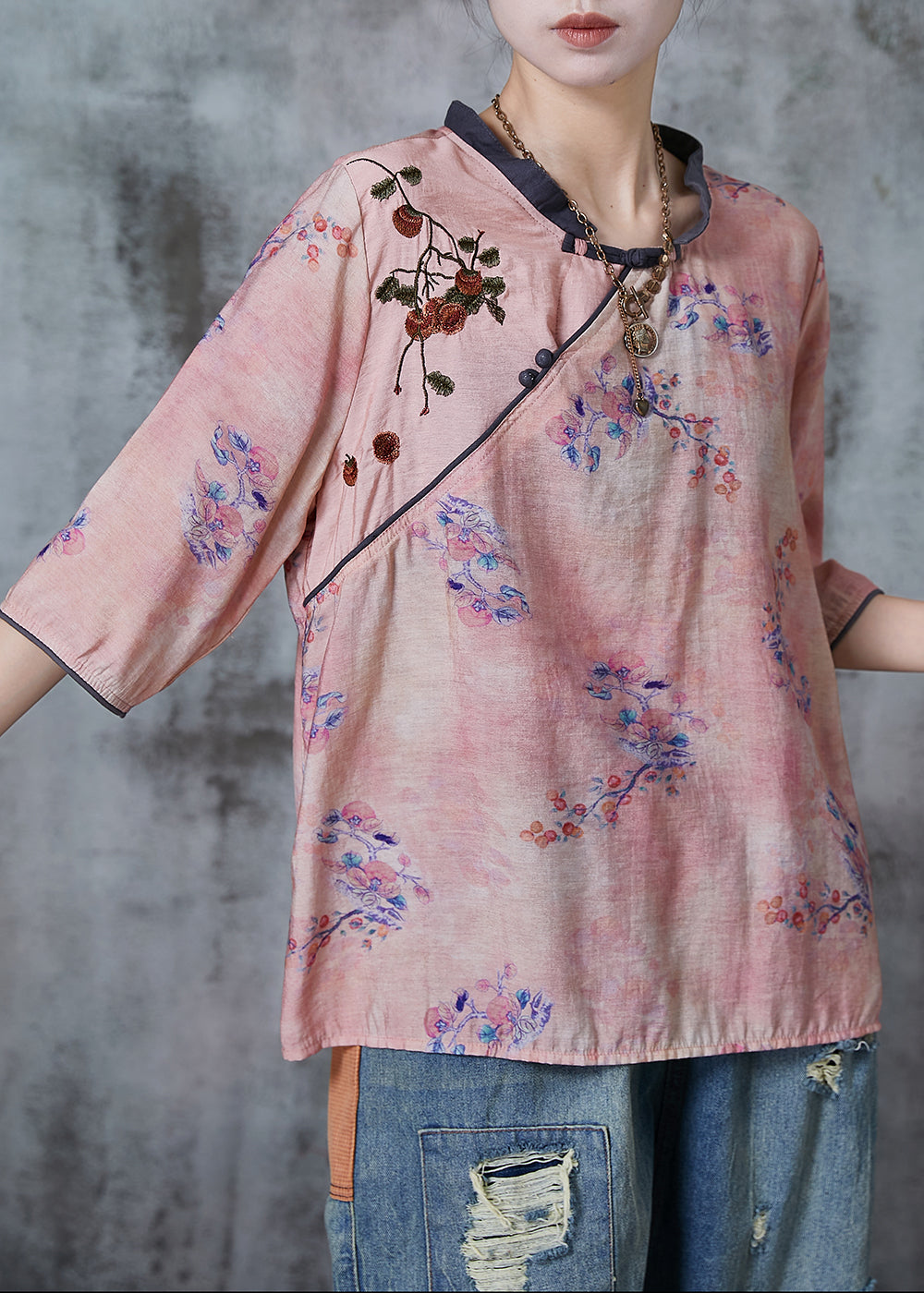 Vintage Inspired Blouse with a Contemporary Edge