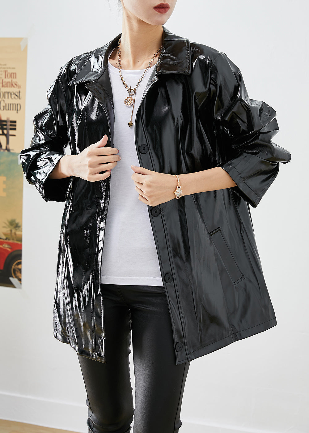 A Vintage Style Coat with Delicate Timeless Details