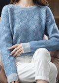 Well Tailored Sweater with a Graceful Silhouette