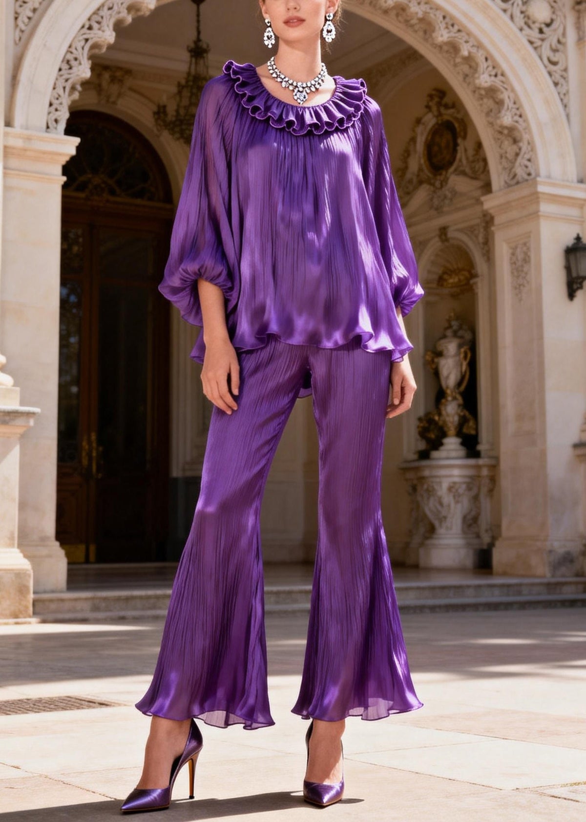 Classic Vintage Trousers with a Flattering Fit