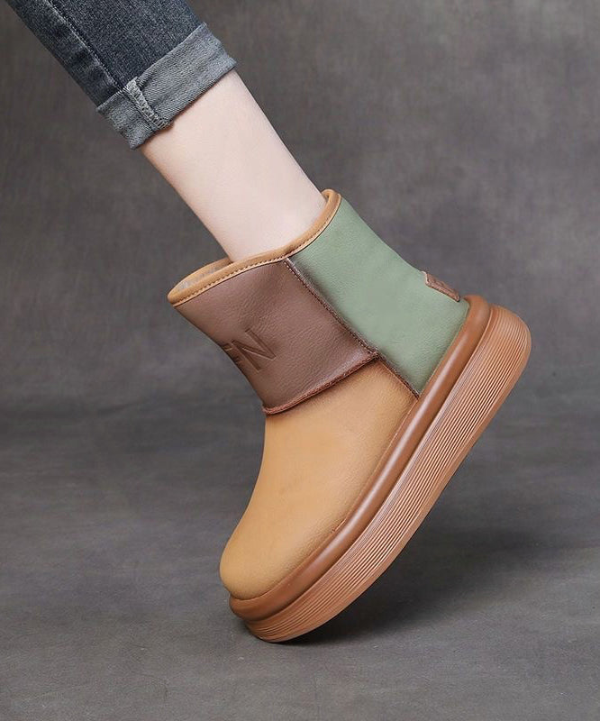 Classic Orthopedic Boots with Timeless Style