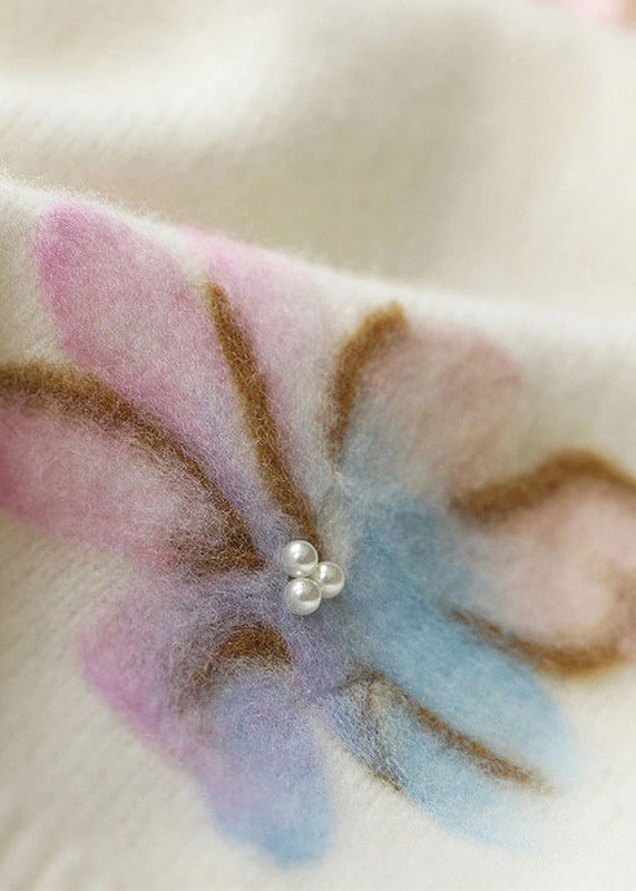 A Vintage Style Sweater with Delicate Timeless Details