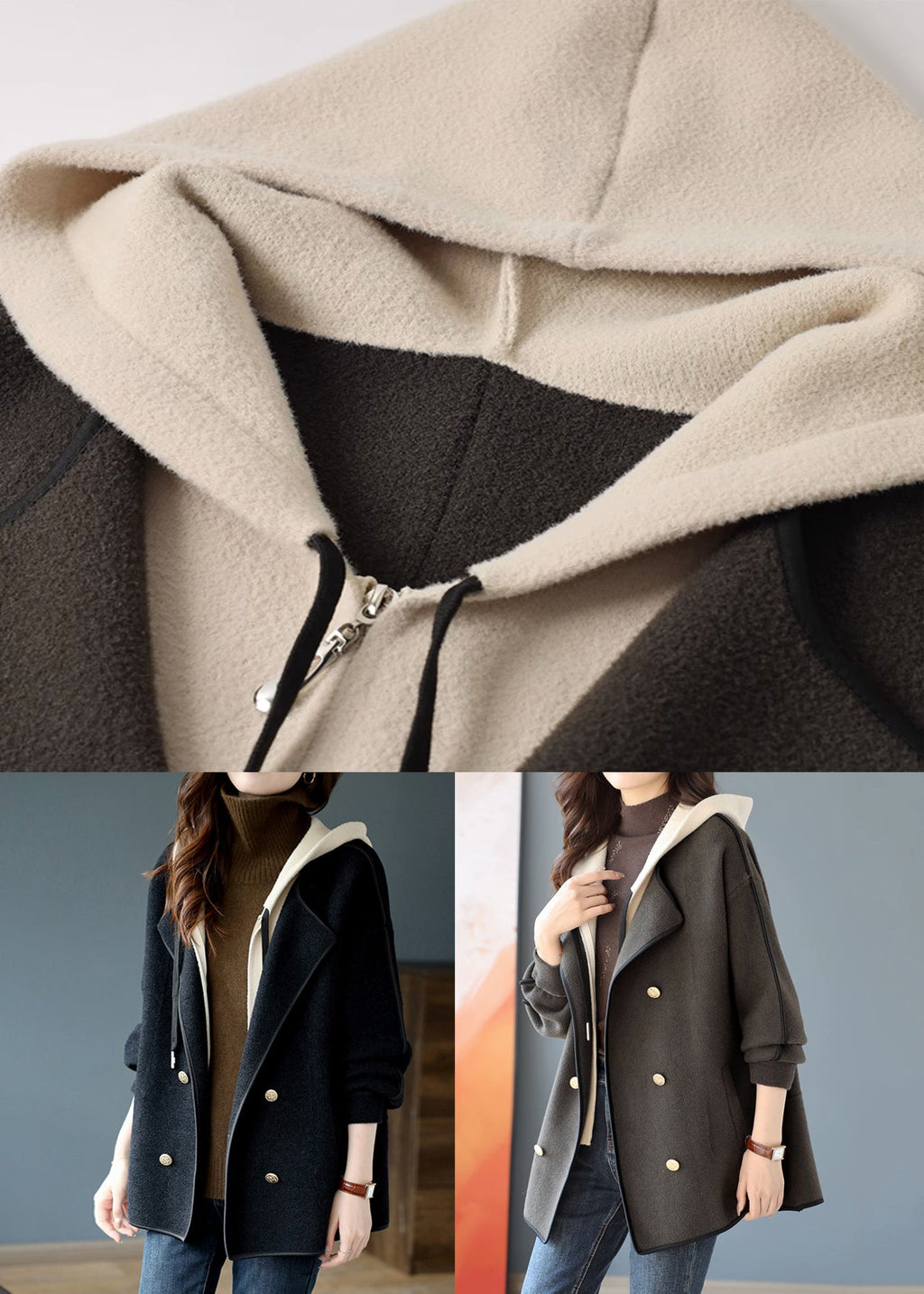 Sophisticated Coat with a Clean Classic Look
