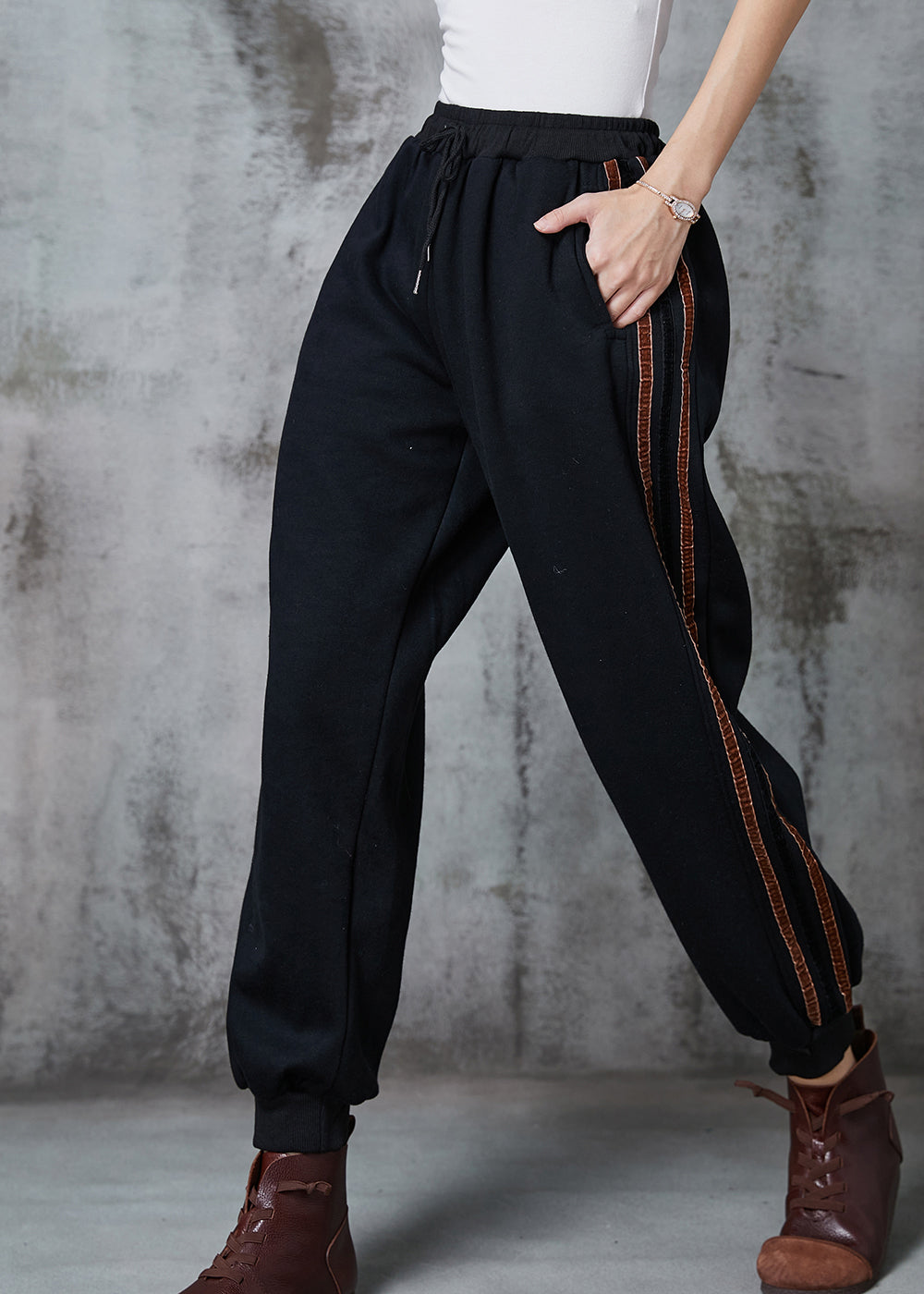 A Vintage Style Pants with Delicate Timeless Details