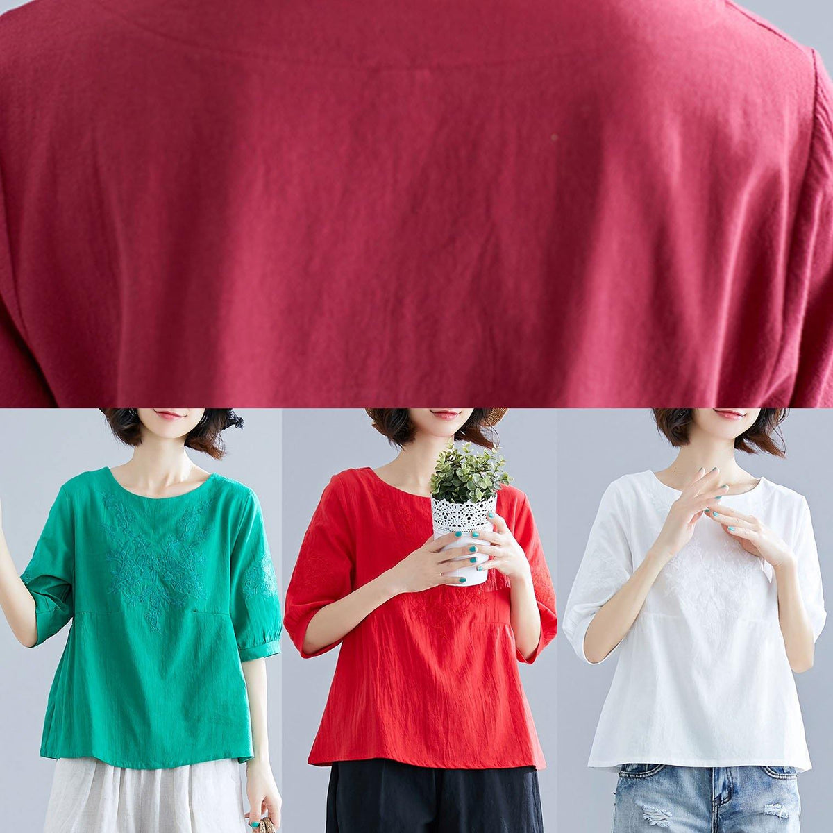 A Vintage Style Blouse with Delicate Timeless Details