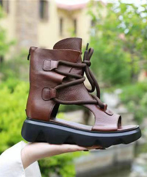 Vintage Inspired Orthopedic Boots