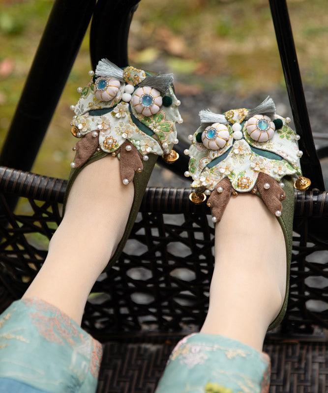 Vintage Inspired Orthopedic Slippers