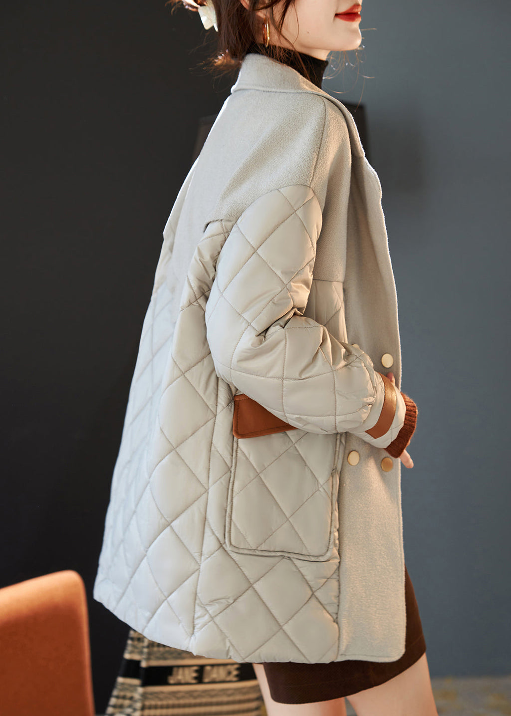 Classic Vintage Coat with a Flattering Fit