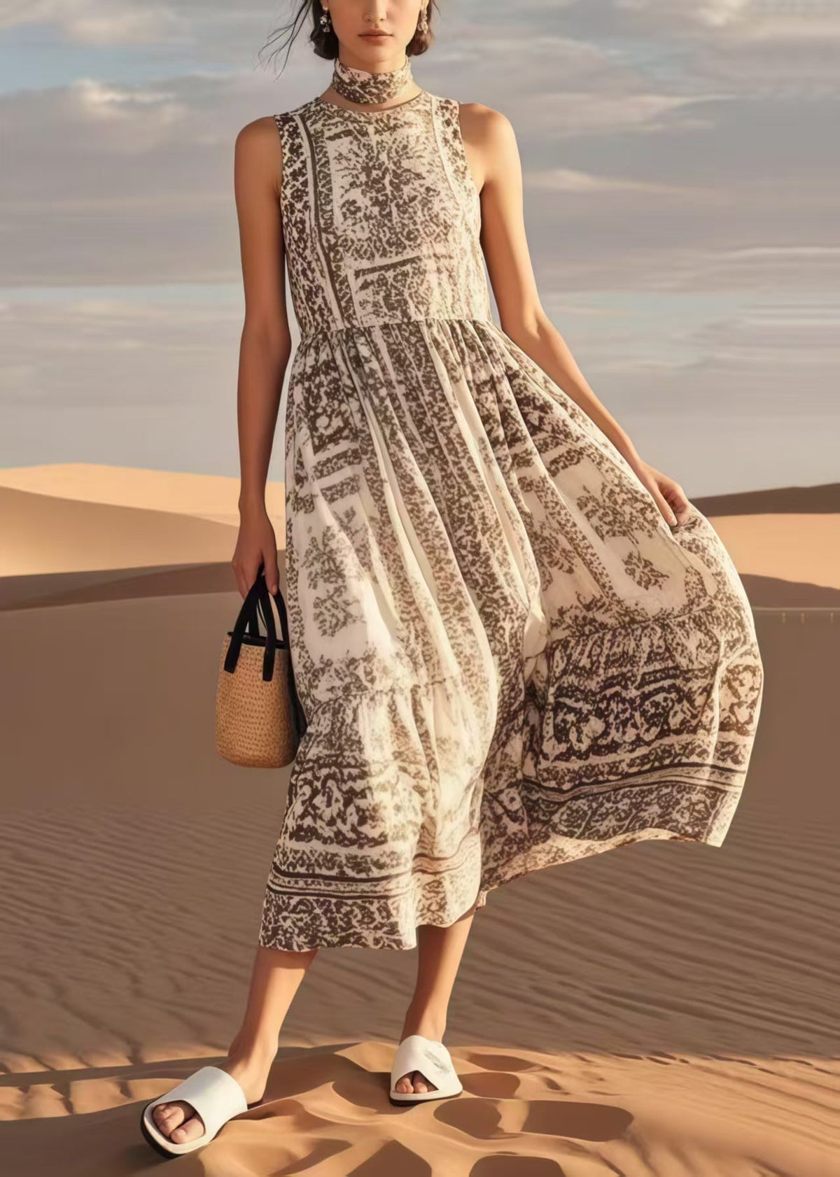 Well Tailored Dress with a Graceful Silhouette