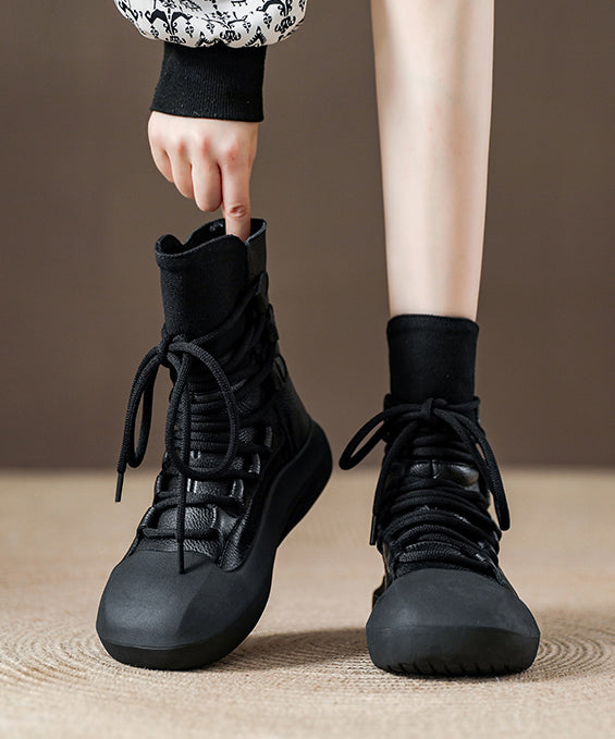 Classic Orthopedic Boots with Timeless Style