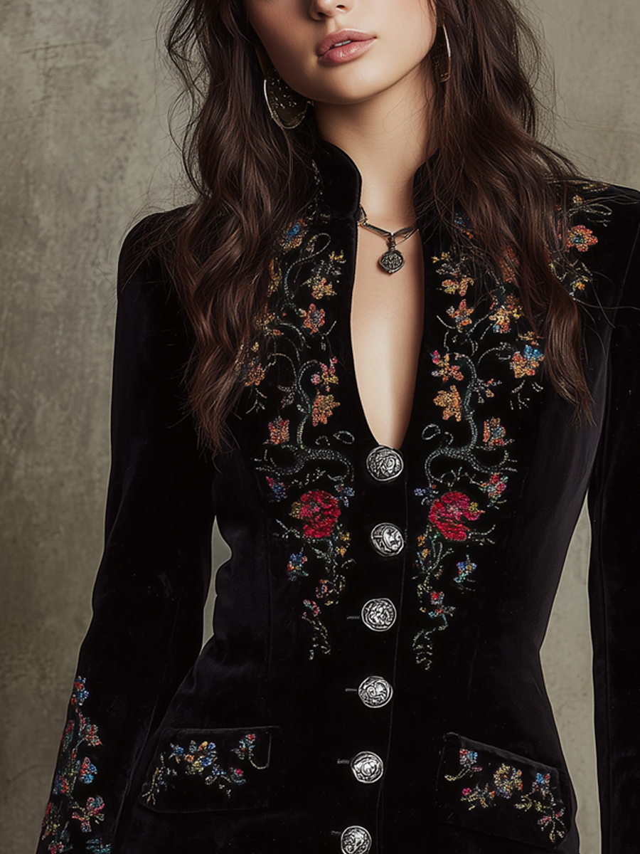 A Vintage Style Dress with Delicate Timeless Details