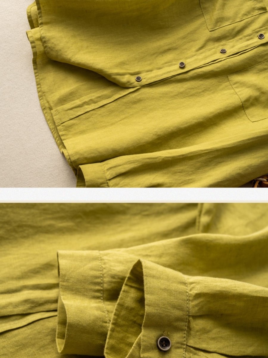 A Vintage Style Shirt with Delicate Timeless Details