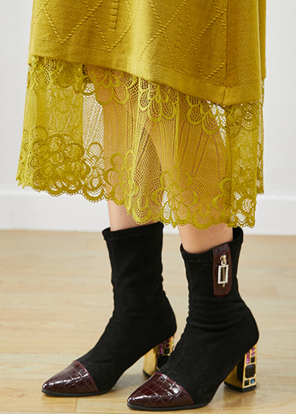 A Vintage Style Dress with Delicate Timeless Details