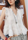 A Vintage Style Blouse with Delicate Timeless Details