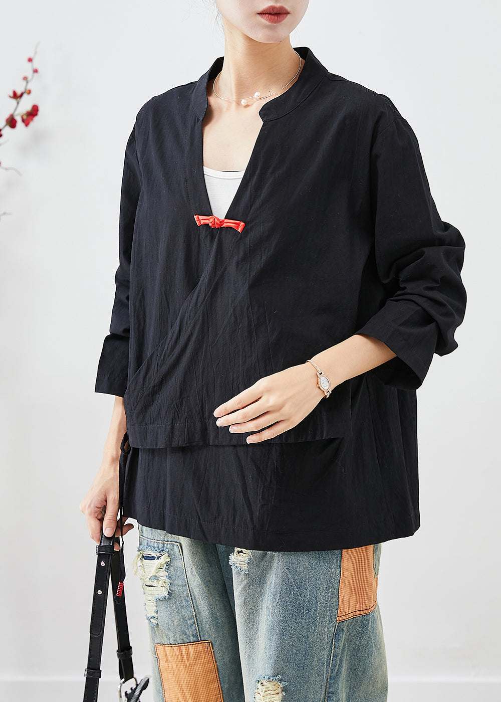A Vintage Style Blouse with Delicate Timeless Details