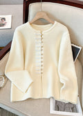 Well Tailored Cardigan with a Graceful Silhouette