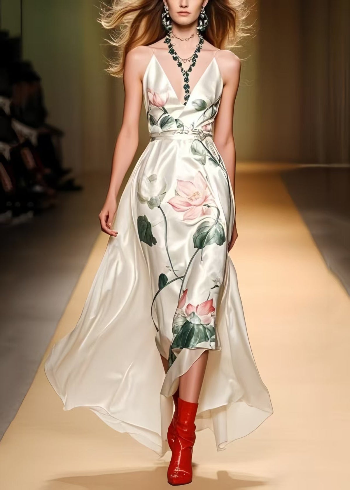 A Vintage Style Dress with Delicate Timeless Details