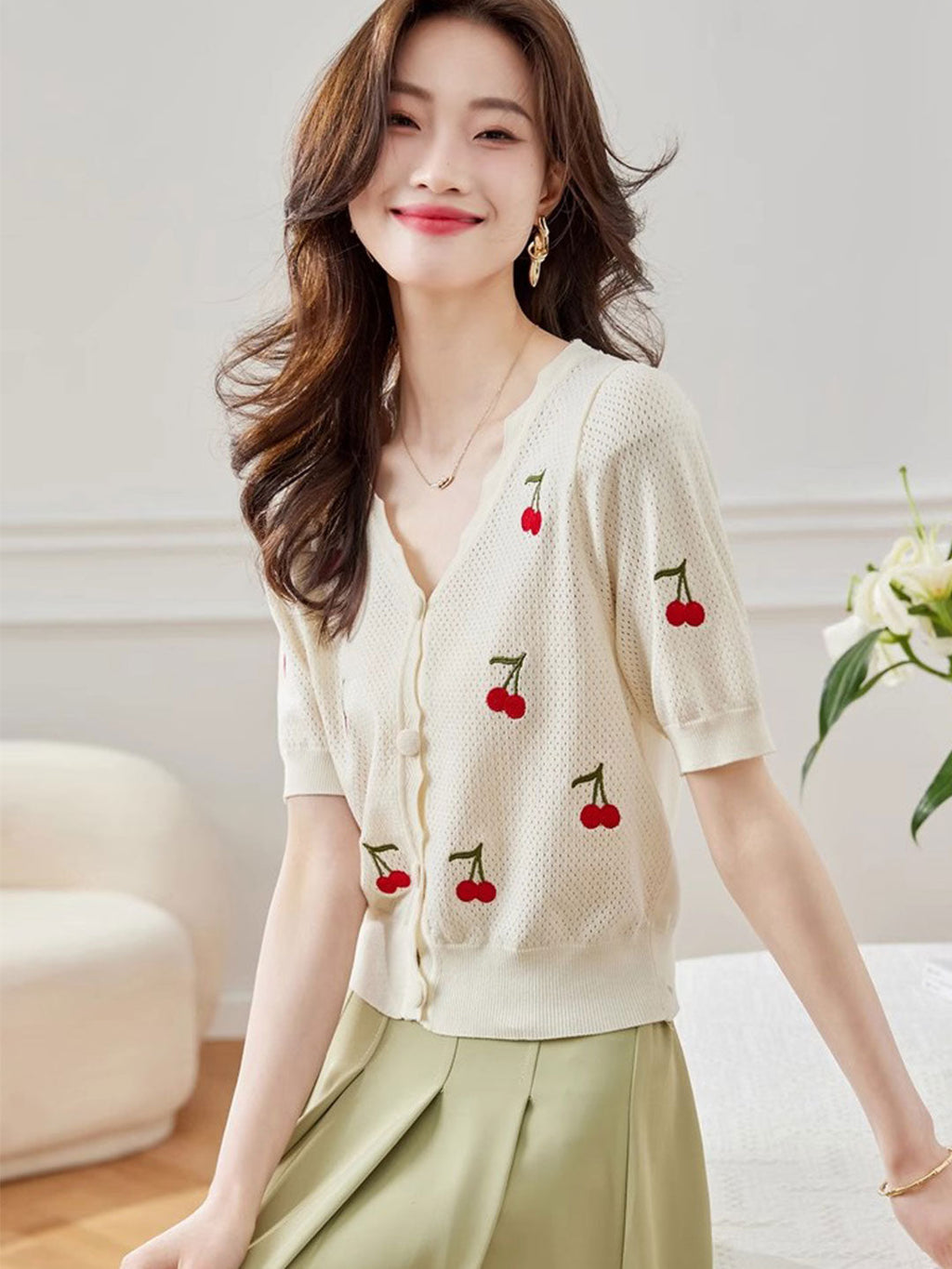 A Vintage Style Top with Delicate Timeless Details