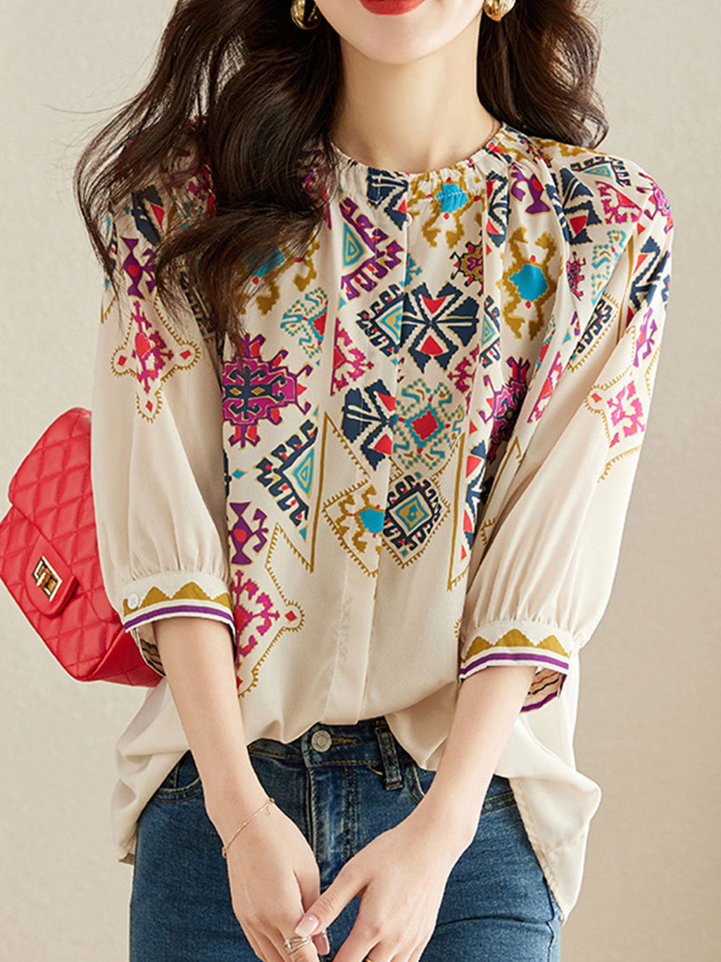 A Vintage Style Top with Delicate Timeless Details