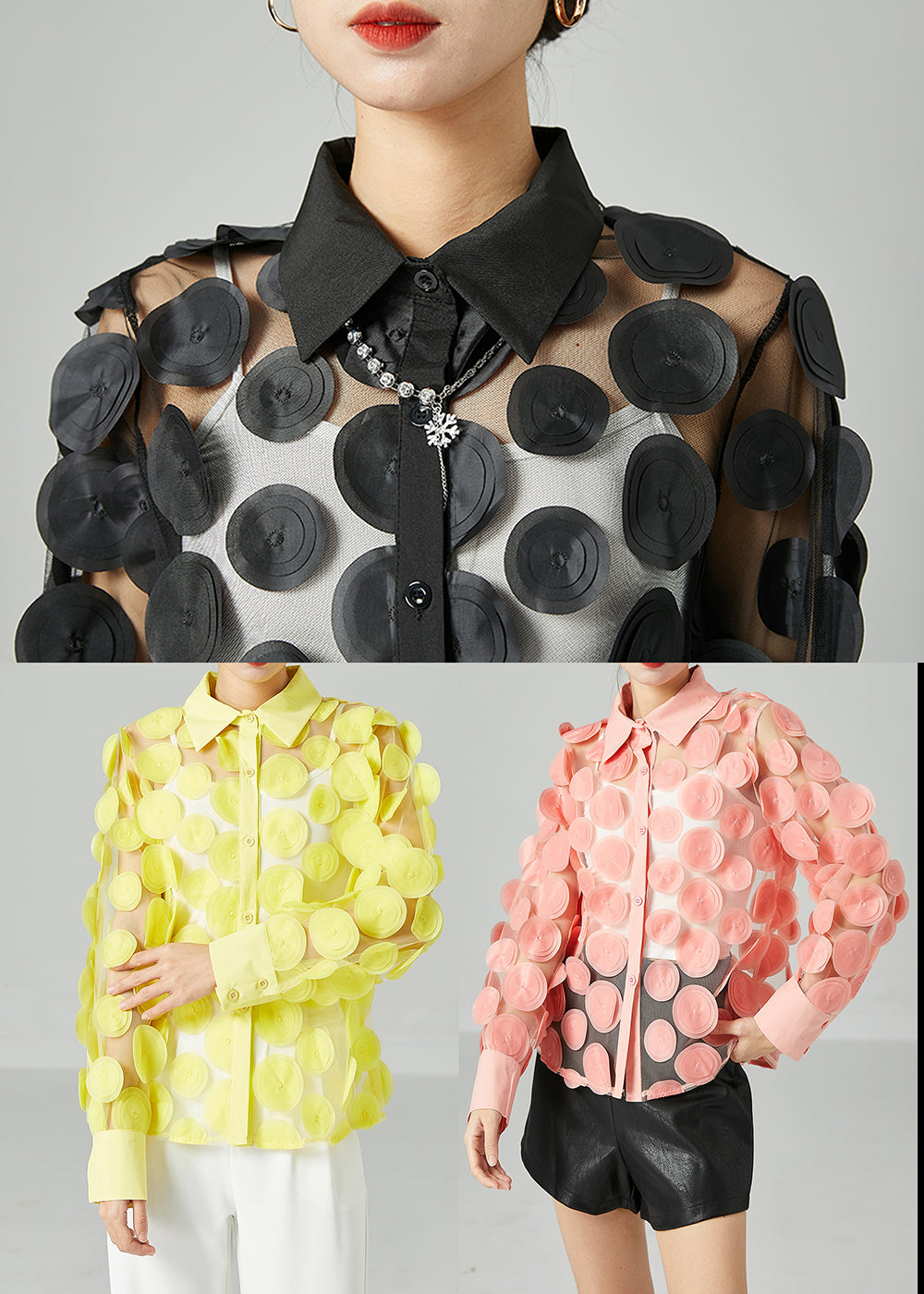 Beautifully Finished Blouse in a Timeless Design