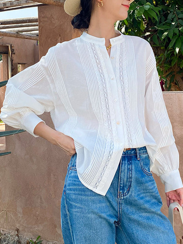 Vintage Inspired Blouse with a Contemporary Edge