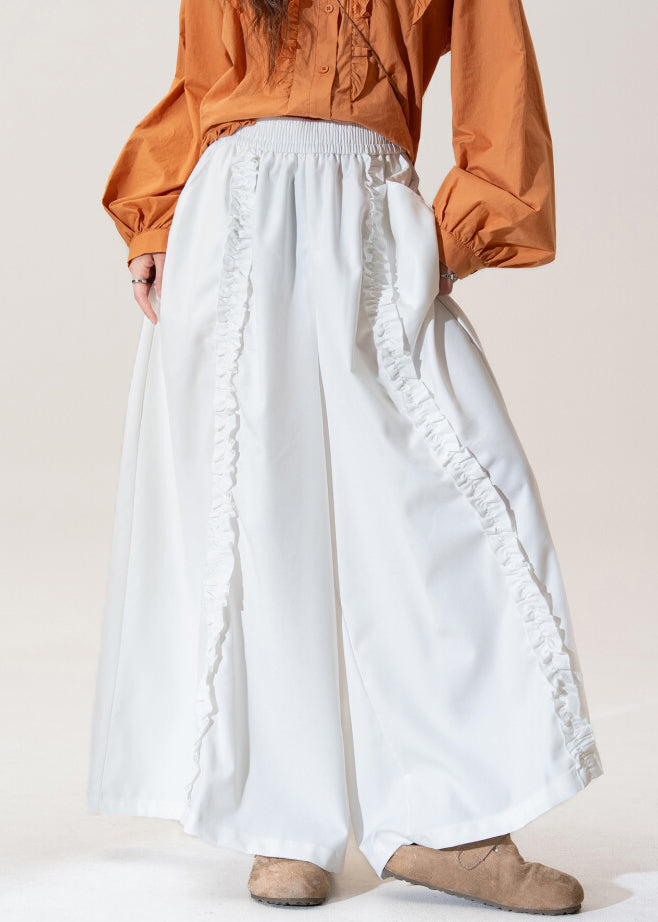 A Vintage Style Pants with Delicate Timeless Details