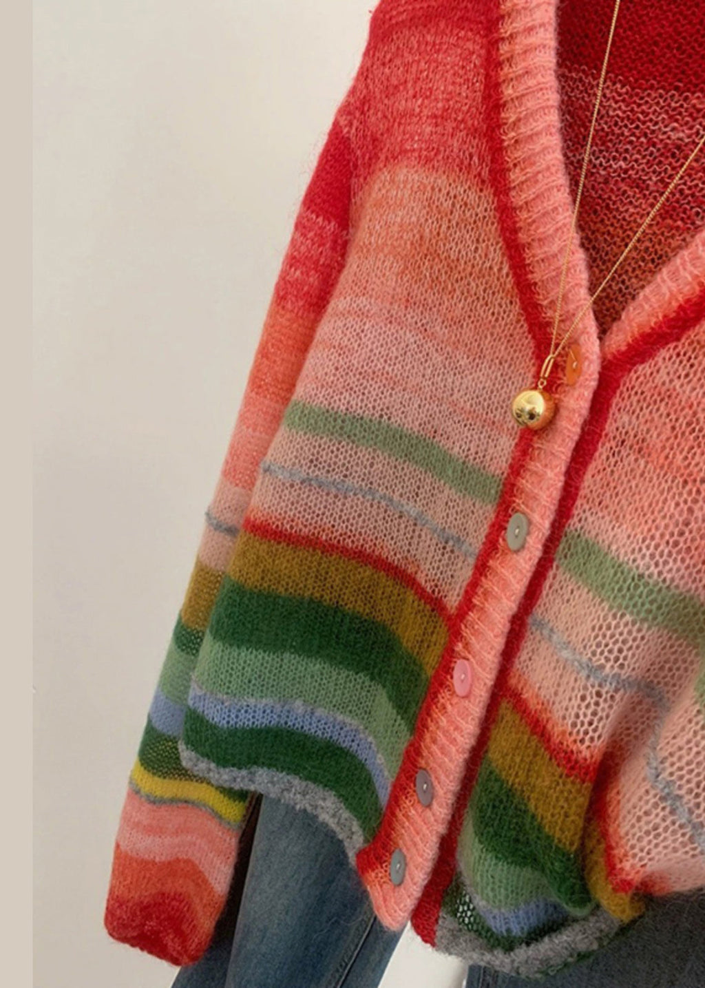 Classic Vintage Cardigan with a Flattering Fit