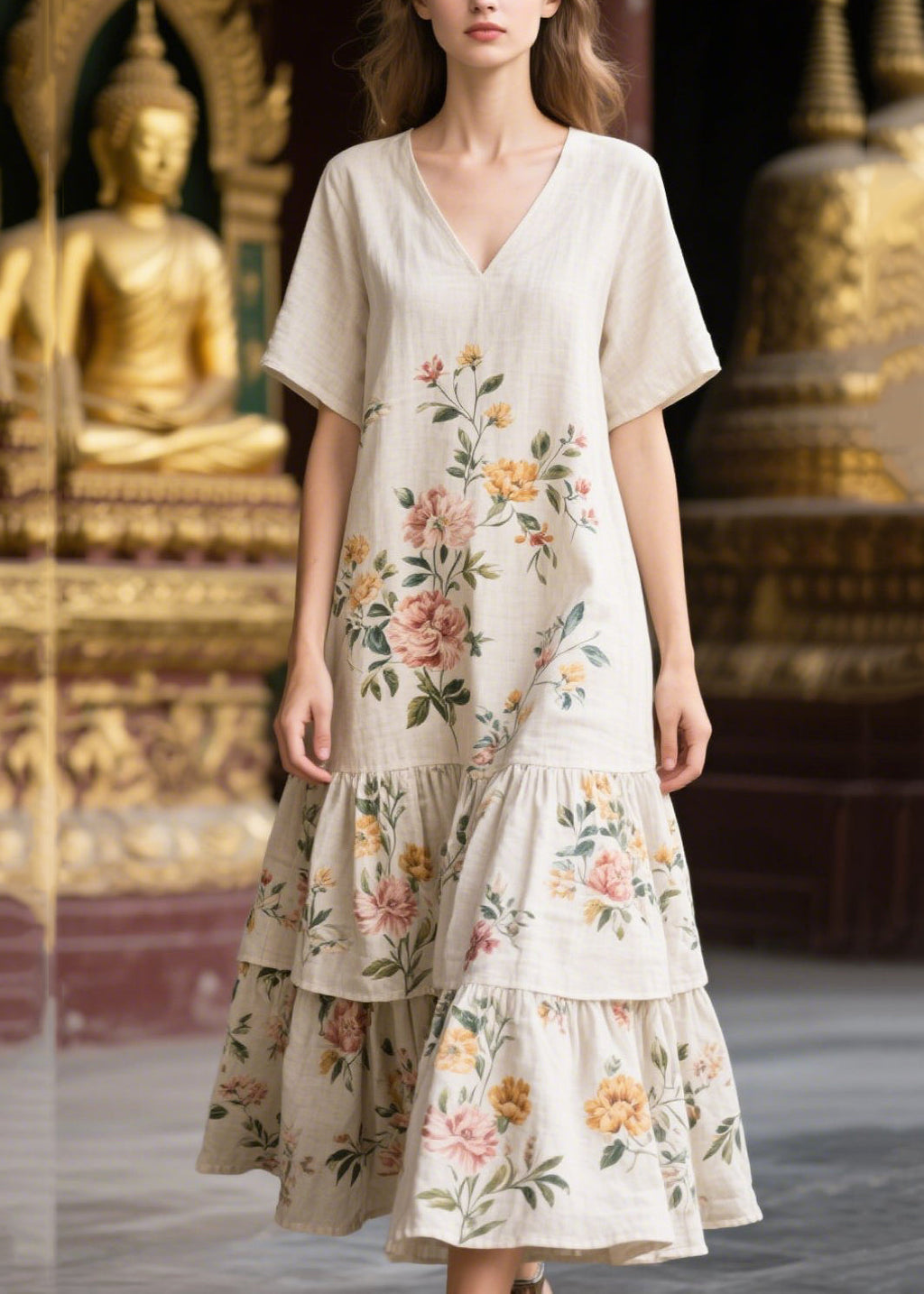 Well Tailored Dress with a Graceful Silhouette