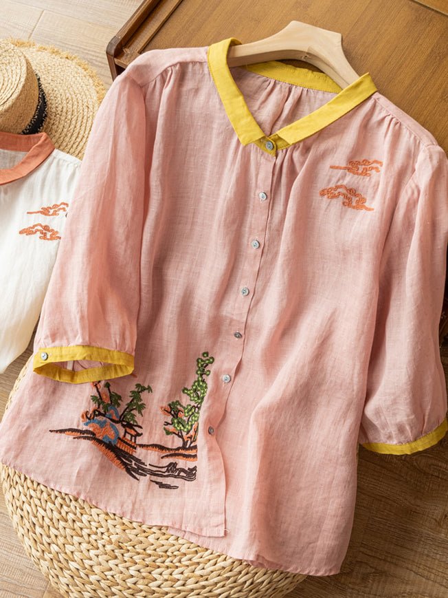 Beautifully Balanced Blouse with Timeless Character