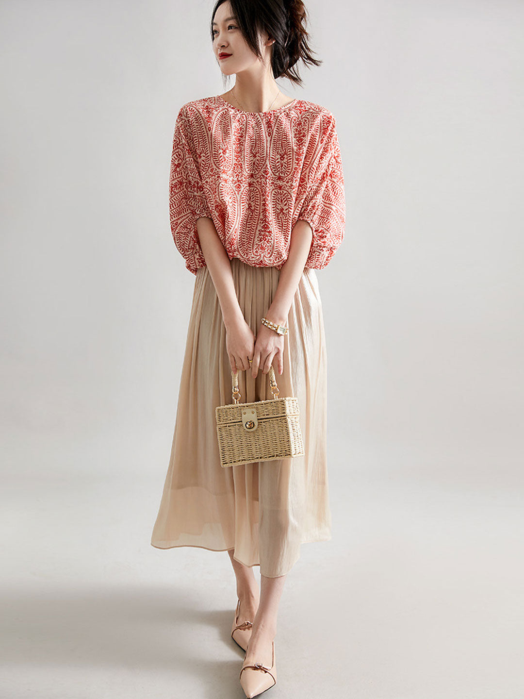 Beautifully Balanced Blouse with Timeless Character