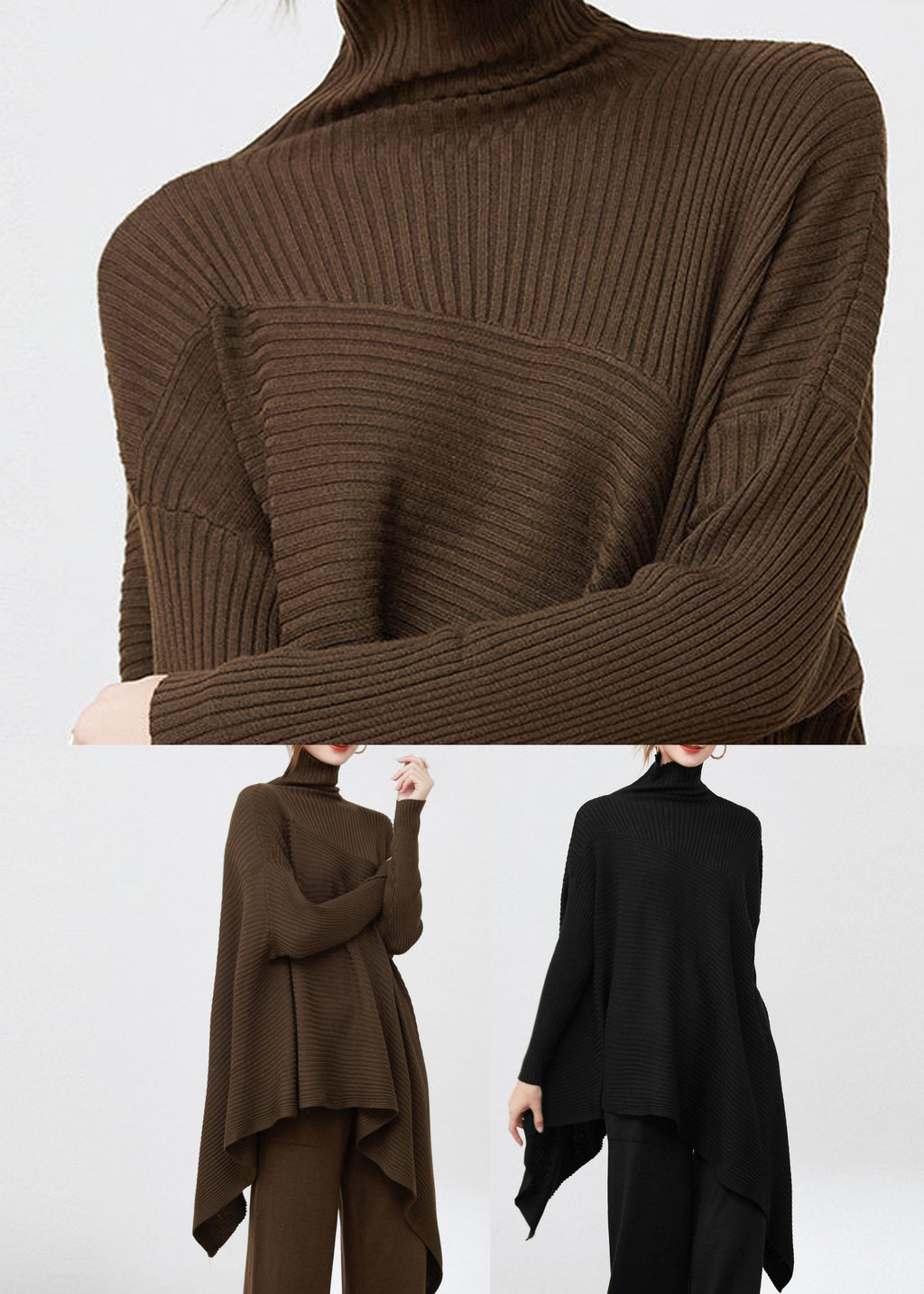 Well Tailored Sweater with a Graceful Silhouette
