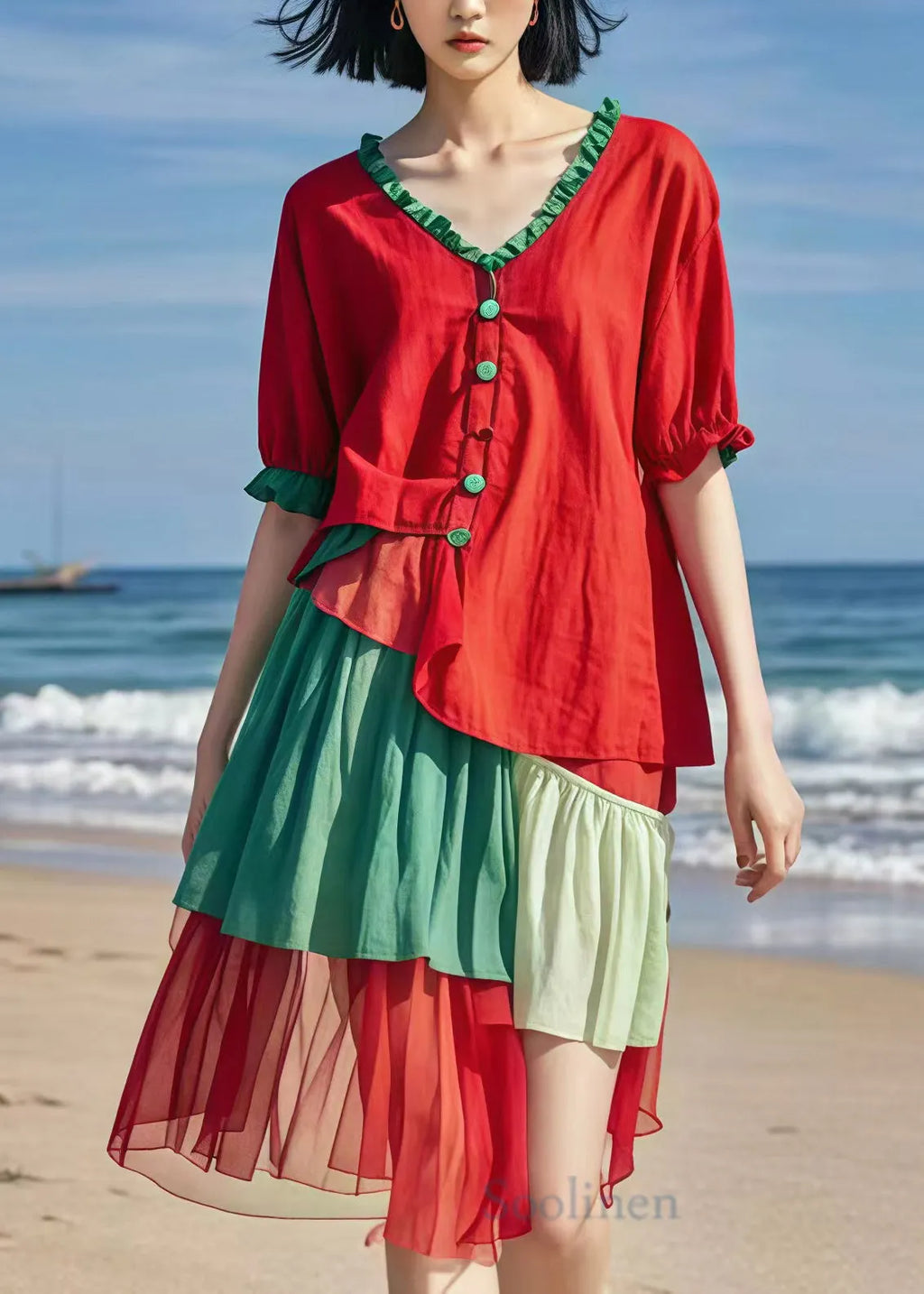 Classic Vintage Dress with a Flattering Fit