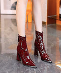 Chic Orthopedic Boots with Unique Design