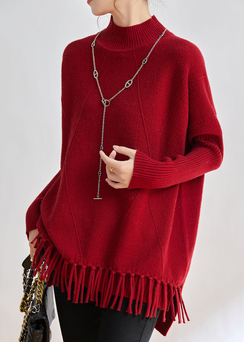 Beautifully Finished Sweater in a Timeless Design