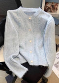 Well Tailored Cardigan with a Graceful Silhouette