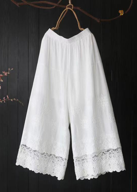 A Vintage Style Pants with Delicate Timeless Details