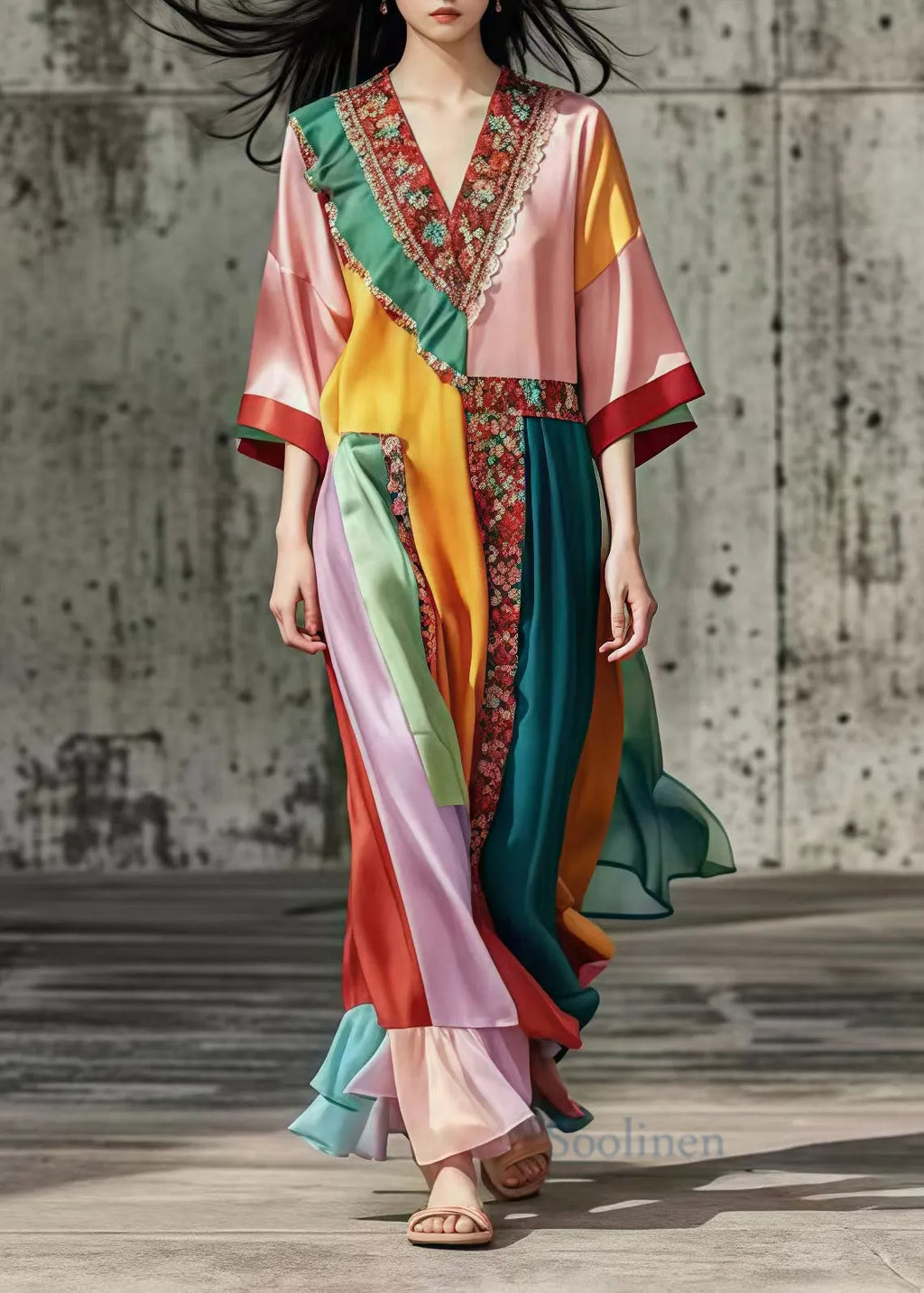 A Vintage Style Dress with Delicate Timeless Details