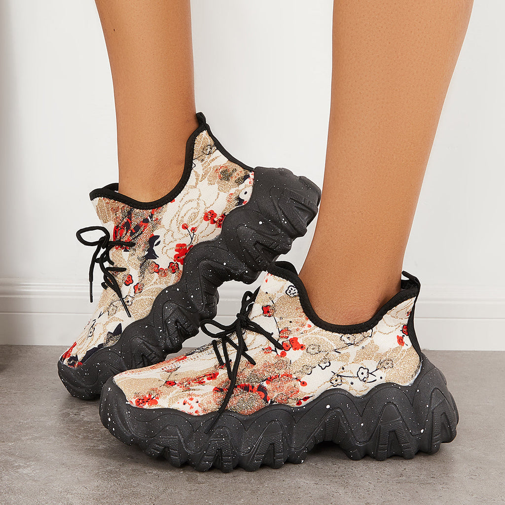 Chic Orthopedic Sneakers with Unique Design
