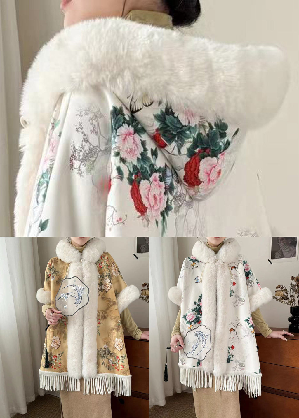 A Vintage Style Coat with Delicate Timeless Details