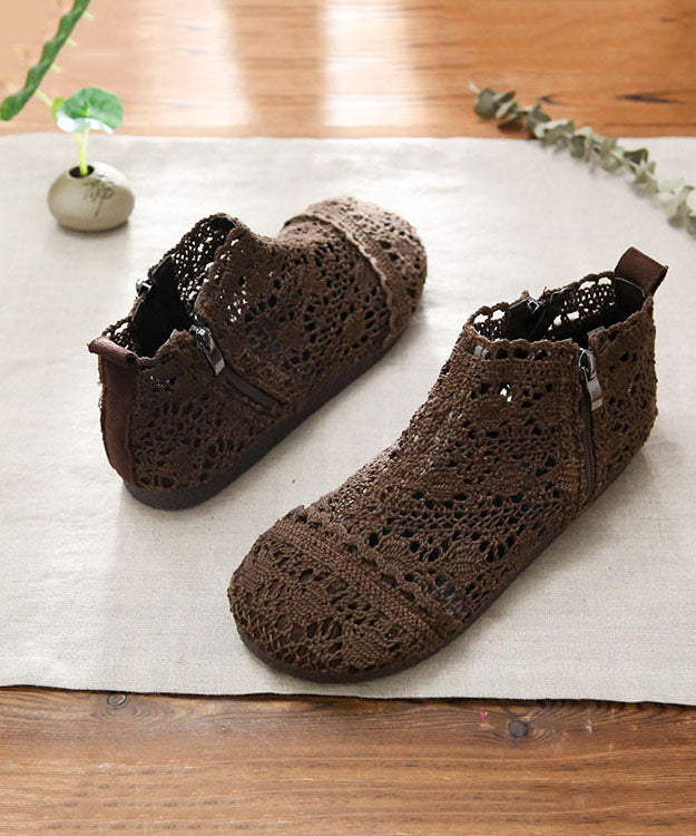 Vintage Inspired Orthopedic Boots