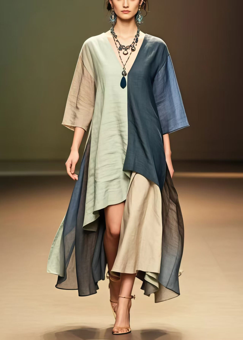 Well Tailored Dress with a Graceful Silhouette