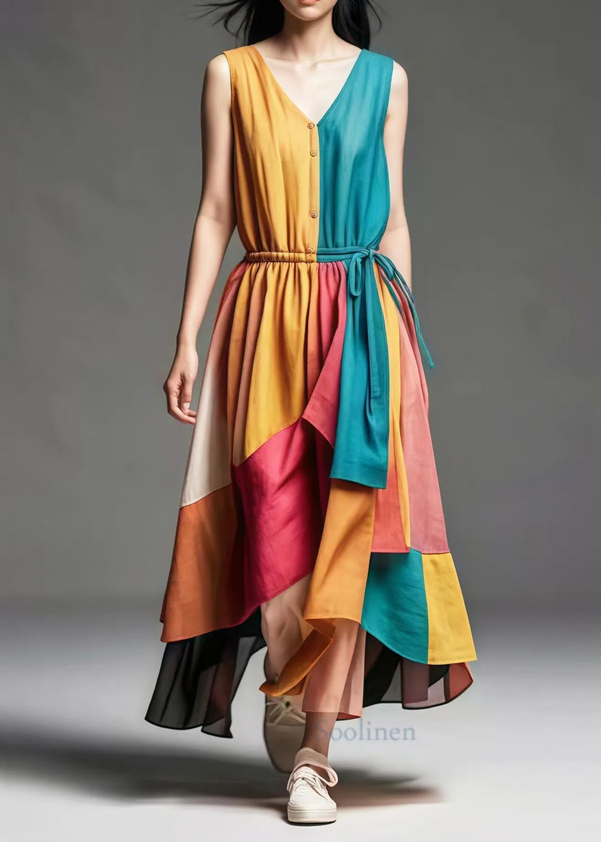 Well Tailored Dress with a Graceful Silhouette