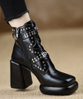 Vintage Inspired Orthopedic Boots