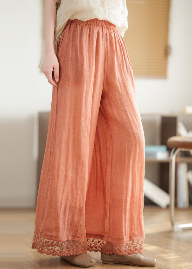 A Vintage Style Pants with Delicate Timeless Details
