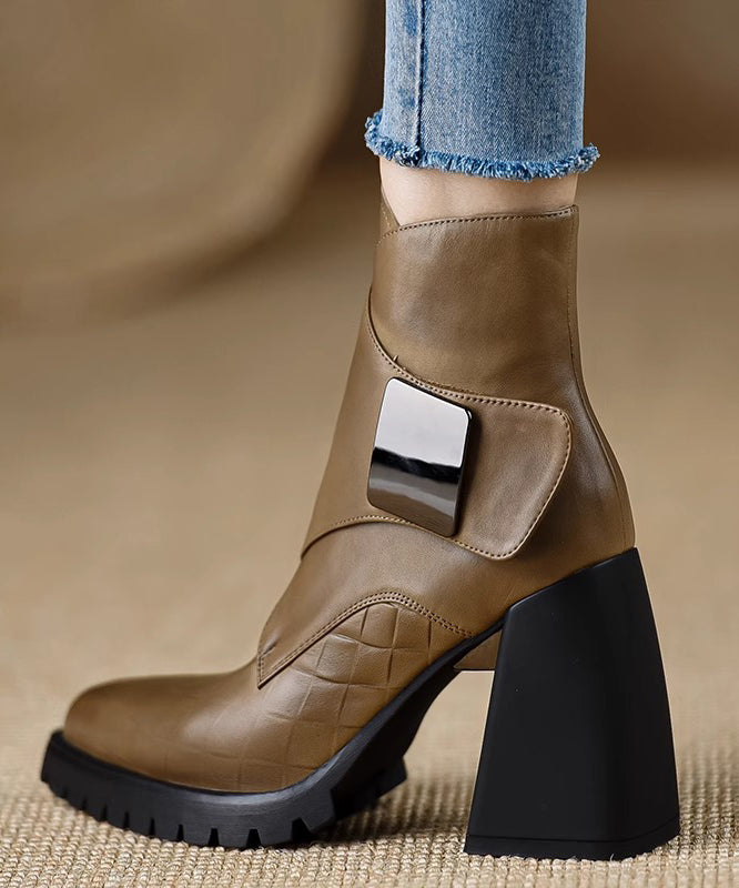 Vintage Inspired Orthopedic Boots