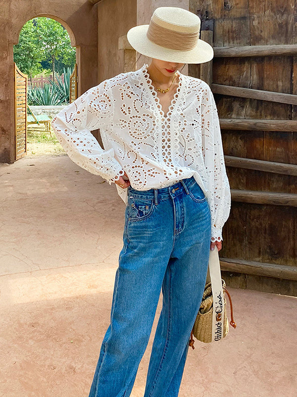Elegantly Styled Blouse for Everyday Wear