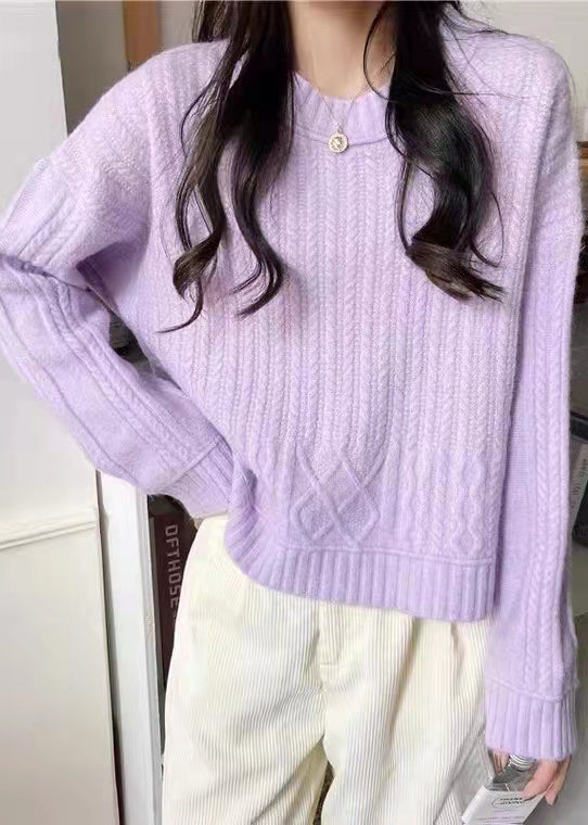 A Vintage Style Sweater with Delicate Timeless Details