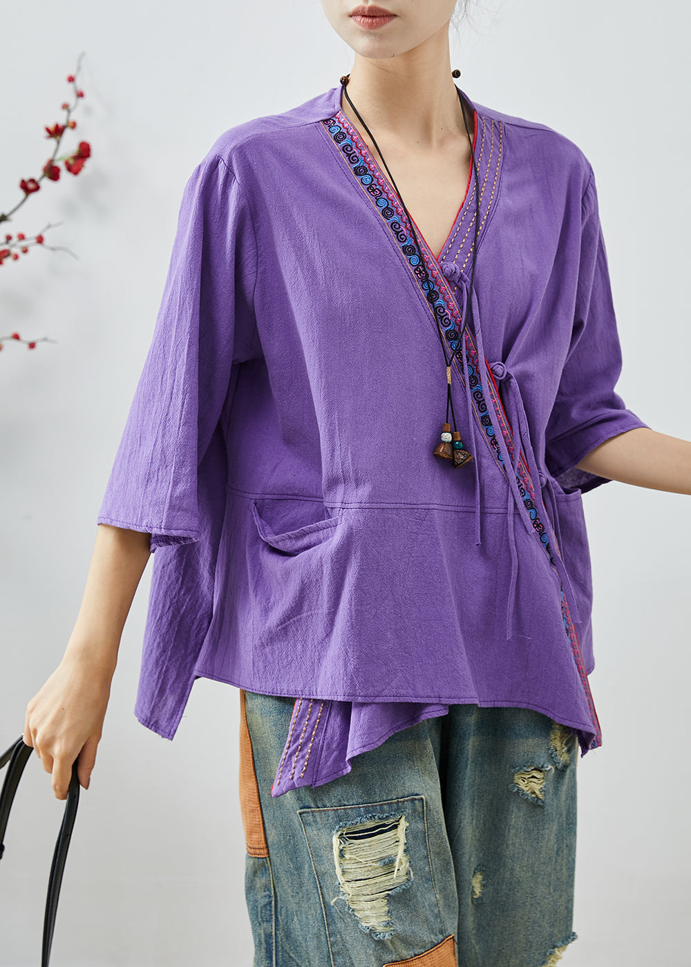 A Vintage Style Top with Delicate Timeless Details