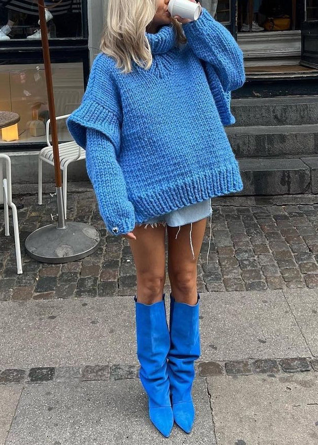Beautifully Finished Sweater in a Timeless Design